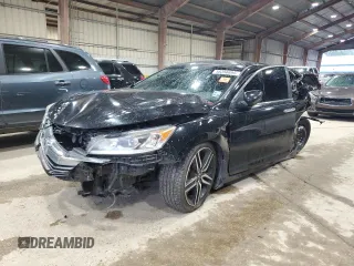 2016 Honda Accord Sport z VIN 1HGCR2F59GA099649, wystawiony jako Copart lot #56356695 z przebiegiem 135 727 mil mil oraz Szkoda całkowita • Salvage title. Historia ofert i sprzedaży dostępna na DreamBid. Obrazek 1.