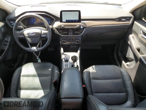 2020 Ford Escape Titanium Hybrid with VIN 1FMCU9DZ4LUA79387, listed as a Copart auction lot 62174835 with 82,486 mi miles and Salvage title. Bid and sale history available at DreamBid. Image 8.