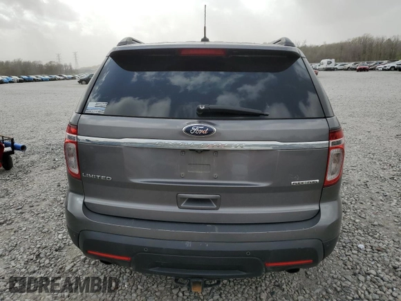 2014 Ford Explorer Limited with VIN 1FM5K7F87EGB22354, listed as a Copart auction lot 48741585 with Not Provided miles and Salvage Title. Bid and sale history available at carsss.com. Image 6.