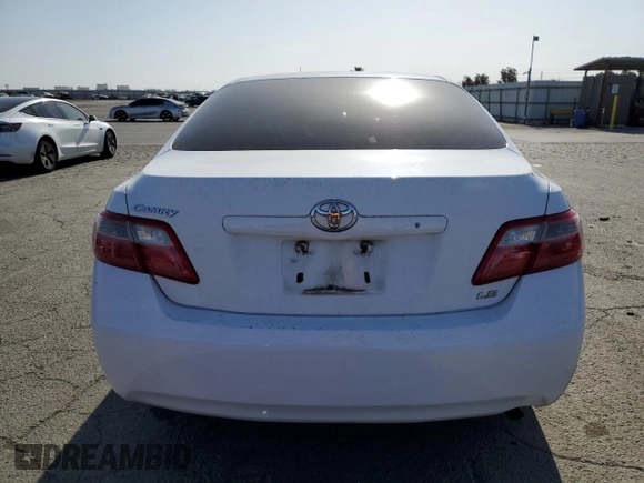 2007 Toyota Camry CE with VIN 4T1BE46K67U626239, listed as a Copart auction lot 55429495 with 198,648 mi miles and Salvage Title. Bid and sale history available at DreamBid. Image 6.