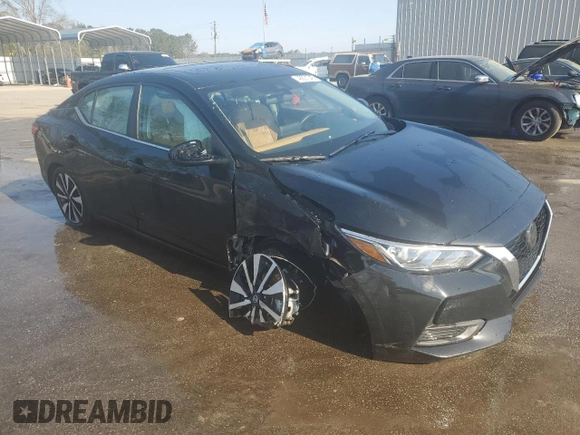 2023 Nissan Sentra SV with VIN 3N1AB8CV0PY316215, listed as a Copart auction lot 48631045 with 63,233 mi miles and Salvage Title. Bid and sale history available at DreamBid. Image 4.