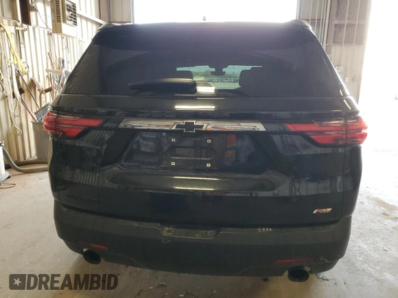 2023 Chevrolet Traverse RS with VIN 1GNERJKW8PJ127965, listed as a Copart auction lot 50863395 with 54,073 mi miles and Salvage Title. Bid and sale history available at carsss.com. Image 6.