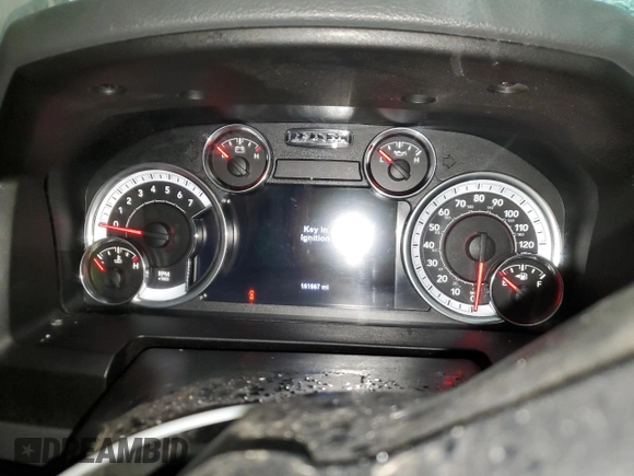 2017 Ram 1500 Big Horn with VIN 3C6RR7LT5HG505218, listed as a Copart auction lot 81803064 with 161,667 mi miles and Salvage Title. Bid and sale history available at carsss.com. Image 9.