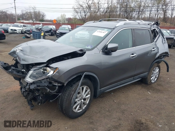 2017 Nissan Rogue SV with VIN KNMAT2MV2HP599368, listed as a IAAI auction lot 42006387 with 88,217 mi miles. Bid and sale history available at carsss.com. Image 19.