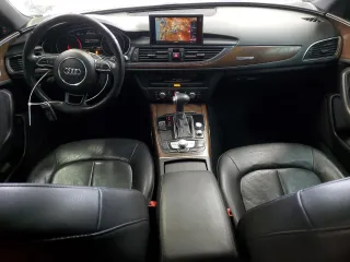 2015 Audi A6 2.0T Premium Plus with VIN WAUGFAFC4FN018210, listed as a Copart auction lot 52143295 with 154,013 mi miles and Salvage Title. Bid and sale history available at carsss.com. Image 8.