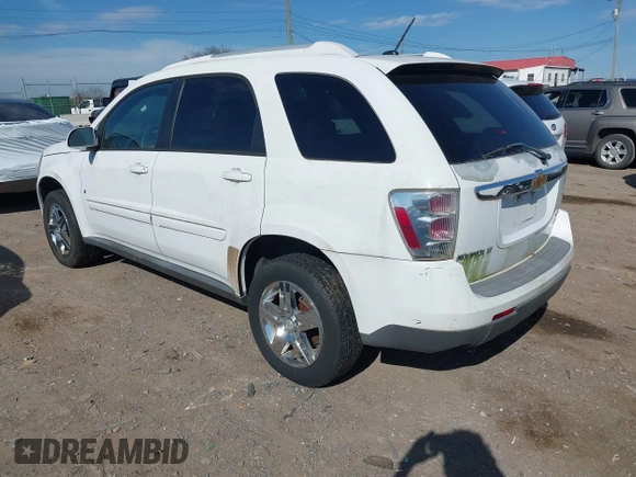 2008 Chevrolet Equinox LT with VIN 2CNDL43FX86010565, listed as a IAAI auction lot 41900345 with 1 mi miles. Bid and sale history available at carsss.com. Image 3.