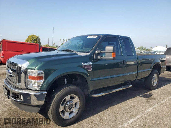 2009 Ford F-250 XL with VIN 1FTSX21R99EB15001, listed as a Copart auction lot 63697535 with 320,678 mi miles and Salvage title. Bid and sale history available at DreamBid. Image 1.
