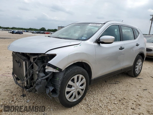 2016 Nissan Rogue SL with VIN 5N1AT2MT3GC767647, listed as a Copart auction lot 54883825 with 75,356 mi miles and Salvage Title. Bid and sale history available at DreamBid. Image 1.