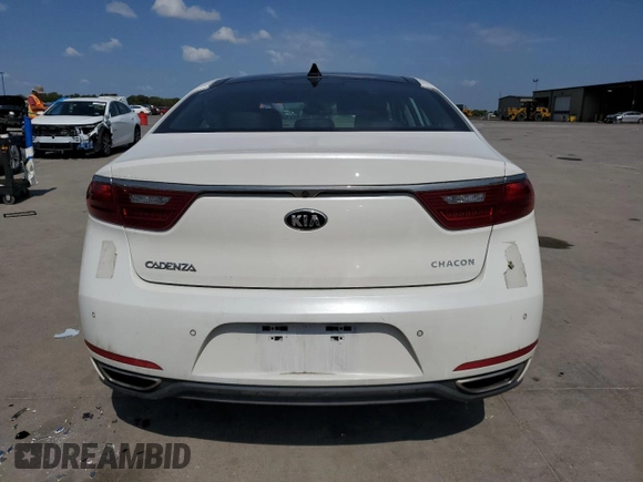 2017 Kia Cadenza Premium with VIN KNALC4J11H5087048, listed as a Copart auction lot 72180834 with 65,890 mi miles and Salvage Title. Bid and sale history available at carsss.com. Image 6.