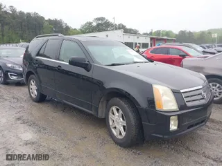 2005 Cadillac SRX with VIN 1GYEE637850138387, listed as a IAAI auction lot 41984558 with 145,162 mi miles. Bid and sale history available at carsss.com. Image 1.