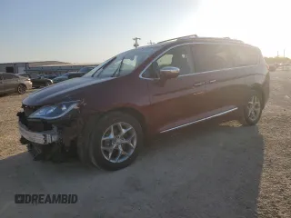 2018 Chrysler Pacifica Limited z VIN 2C4RC1GG4JR276101, wystawiony jako Copart lot #52521745 z przebiegiem 118 410 mil mil oraz Szkoda całkowita • Salvage title. Historia ofert i sprzedaży dostępna na DreamBid. Obrazek 1.