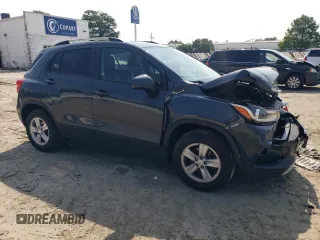 2022 Chevrolet Trax LT with VIN KL7CJPSM2NB512760, listed as a Copart auction lot 60433355 with 165,387 mi miles and Salvage title. Bid and sale history available at DreamBid. Image 4.