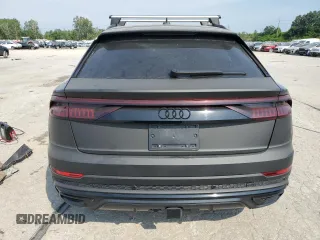 2021 Audi Q8 Prestige with VIN WA1FVAF13MD027865, listed as a Copart auction lot 61099344 with 41,905 mi miles and Salvage title. Bid and sale history available at DreamBid. Image 6.