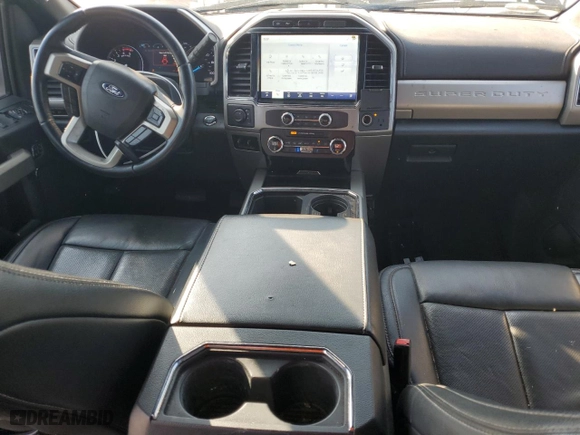 2022 Ford Super Duty F-450 DRW XL with VIN 1FT8W4DT9NEE32836, listed as a Copart auction lot 42381085 with 55,679 mi miles and Salvage Title. Bid and sale history available at carsss.com. Image 8.