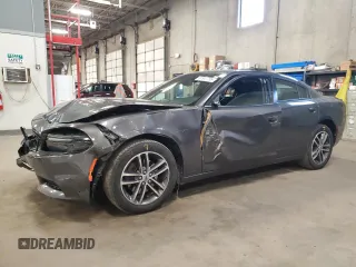 2019 Dodge Charger SXT with VIN 2C3CDXJG4KH520470, listed as a Copart auction lot 51947755 with 90,876 mi miles and Salvage Title. Bid and sale history available at DreamBid. Image 1.