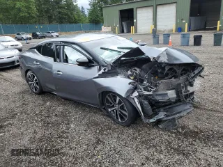 2021 Nissan Maxima SV z VIN 1N4AA6CV7MC504034, wystawiony jako Copart lot #68496724 z przebiegiem 81 636 mil mil oraz Szkoda całkowita • Salvage title. Historia ofert i sprzedaży dostępna na DreamBid. Obrazek 4.