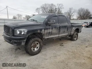 2006 Dodge Ram 2500 SLT with VIN 3D7KS29C66G140138, listed as a Copart auction lot 89272595 with 215,340 mi miles and Salvage Title. Bid and sale history available at carsss.com. Image 1.