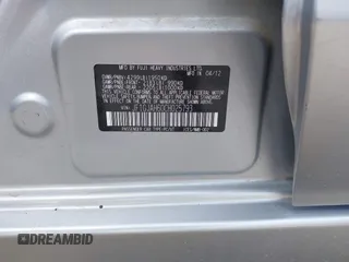 2012 Subaru Impreza Limited с VIN JF1GJAH60CH025793, выставлен на аукционе IAAI как лот 42175455 с пробегом 131 199 миль миль и . История ставок и продаж доступна на DreamBid. Изображение 9.