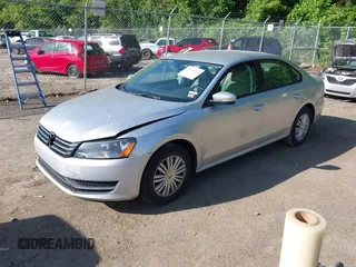 2014 Volkswagen Passat Wolfsburg Edition with VIN 1VWAT7A30EC084532, listed as a IAAI auction lot 42301251 with 81,963 mi miles and . Bid and sale history available at DreamBid. Image 2.