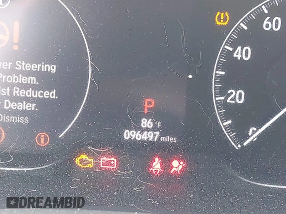 2019 Honda Accord EX with VIN 1HGCV1F48KA031977, listed as a IAAI auction lot 41745191 with 96,497 mi miles and . Bid and sale history available at DreamBid. Image 15.
