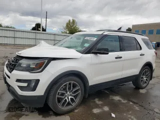 2016 Ford Explorer Sport z VIN 1FM5K8GTXGGA09784, wystawiony jako Copart lot #55248645 z przebiegiem 166 905 mil mil oraz Szkoda całkowita • Salvage title. Historia ofert i sprzedaży dostępna na DreamBid. Obrazek 1.