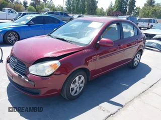 2009 Hyundai Accent Auto GLS with VIN KMHCN46C39U298942, listed as a IAAI auction lot 42562029 with 146,261 mi miles and . Bid and sale history available at DreamBid. Image 2.