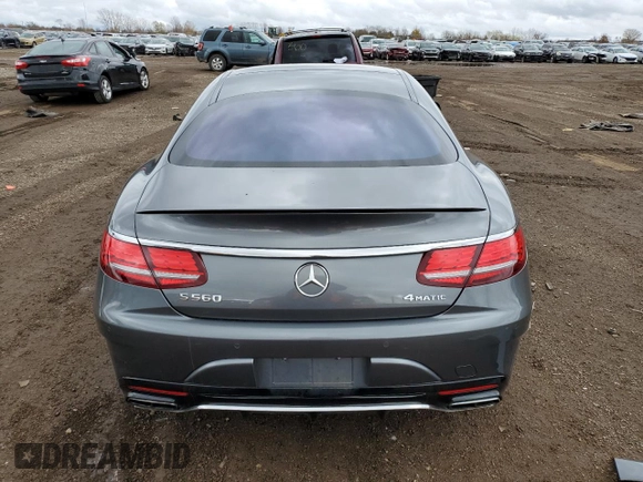 2019 Mercedes-Benz S-Class S 560 with VIN WDDXJ8GB8KA036281, listed as a Copart auction lot 78700314 with 56,453 mi miles and Salvage Title. Bid and sale history available at carsss.com. Image 6.