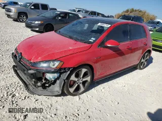 2017 Volkswagen Golf GTI Autobahn with VIN 3VW547AU8HM019793, listed as a Copart auction lot 70864714 with 87,697 mi miles and Salvage Title. Bid and sale history available at carsss.com. Image 1.
