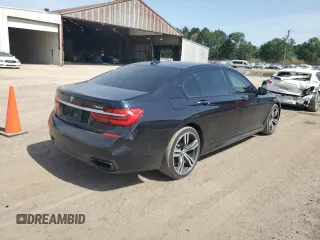 2016 BMW 7 Series 750i z VIN WBA7F0C57GGM20650, wystawiony jako Copart lot #57177555 z przebiegiem 113 632 mil mil oraz Tytuł czysty. Historia ofert i sprzedaży dostępna na DreamBid. Obrazek 3.