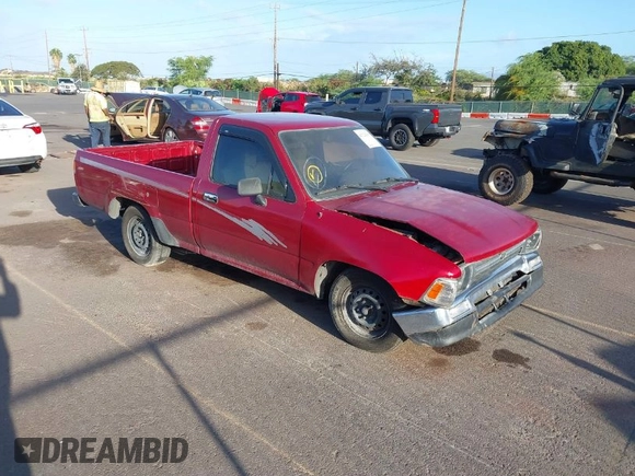 1993 Toyota Pickup DX z VIN JT4RN81P1P5162011, wystawiony jako IAAI lot #41721589 z przebiegiem 207 489 mil mil oraz . Historia ofert i sprzedaży dostępna na DreamBid. Obrazek 1.