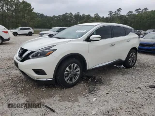 2018 Nissan Murano SV with VIN 5N1AZ2MG3JN166476, listed as a Copart auction lot 51136105 with 82,054 mi miles and Salvage Title. Bid and sale history available at carsss.com. Image 1.