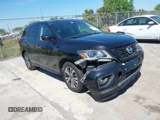 2019 Nissan Pathfinder SL with VIN 5N1DR2MN9KC599969, listed as a IAAI auction lot 41852389 with 186,285 mi miles and . Bid and sale history available at DreamBid. Image 1.