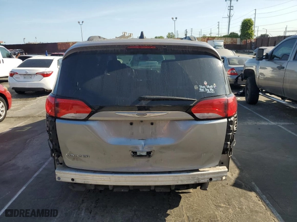 2021 Chrysler Voyager LXI with VIN 2C4RC1DG4MR534139, listed as a Copart auction lot 52035785 with 79,644 mi miles and Salvage Title. Bid and sale history available at carsss.com. Image 6.