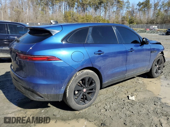 2021 Jaguar F-Pace S z VIN SADCJ2EX9MA671604, wystawiony jako Copart lot #45460515 z przebiegiem 42 590 mil mil oraz Szkoda całkowita • Salvage title. Historia ofert i sprzedaży dostępna na DreamBid. Obrazek 3.