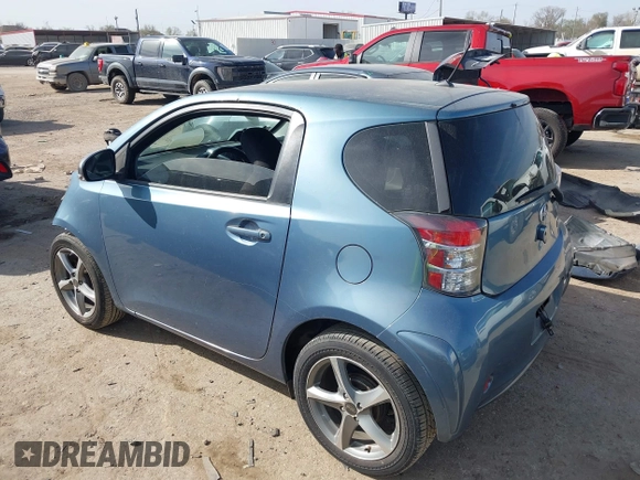 2012 Scion iQ with VIN JTNJJXB09CJ019082, listed as a IAAI auction lot 41798707 with 120,628 mi miles. Bid and sale history available at carsss.com. Image 3.