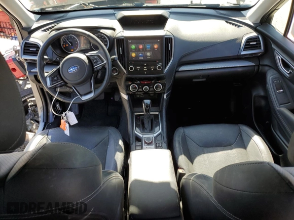2021 Subaru Forester Limited with VIN JF2SKAUC4MH465791, listed as a Copart auction lot 61262395 with 36,232 mi miles and Salvage title. Bid and sale history available at DreamBid. Image 8.