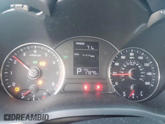 2016 Kia Forte LX with VIN KNAFK4A69G5551181, listed as a Copart auction lot 54341515 with 17,275 mi miles and Clean Title. Bid and sale history available at carsss.com. Image 9.