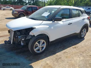 2024 Nissan Kicks S with VIN 3N1CP5BV1RL579873, listed as a IAAI auction lot 41971447 with 19,295 mi miles. Bid and sale history available at carsss.com. Image 18.