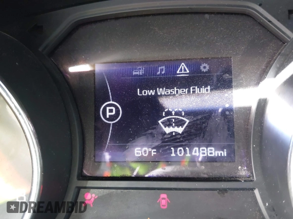 2017 Kia Sedona LX with VIN KNDMB5C19H6284704, listed as a IAAI auction lot 41756190 with 101,488 mi miles. Bid and sale history available at carsss.com. Image 15.