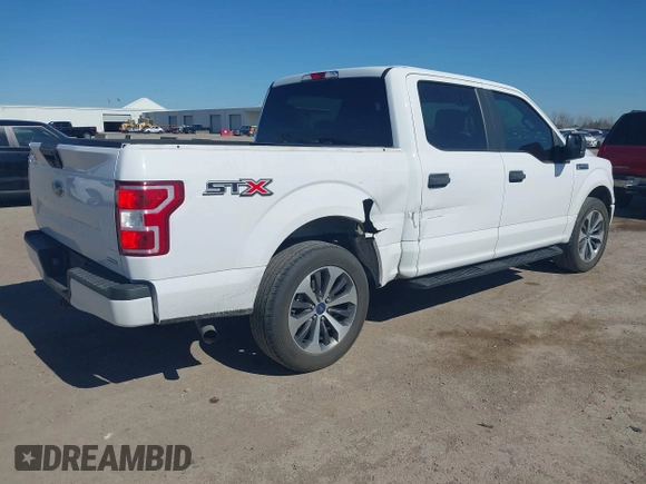 2019 Ford F-150 XL z VIN 1FTEW1CP2KKD55245, wystawiony jako IAAI lot #41683531 z przebiegiem 96 745 mil mil oraz . Historia ofert i sprzedaży dostępna na DreamBid. Obrazek 4.
