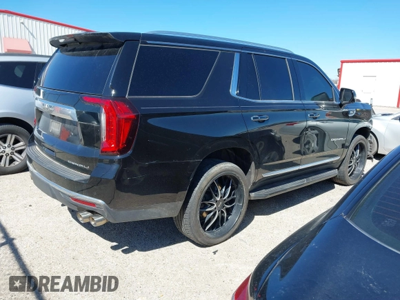 2021 GMC Yukon Denali with VIN 1GKS2DKL3MR409536, listed as a IAAI auction lot 41728940 with 62,244 mi miles. Bid and sale history available at carsss.com. Image 4.