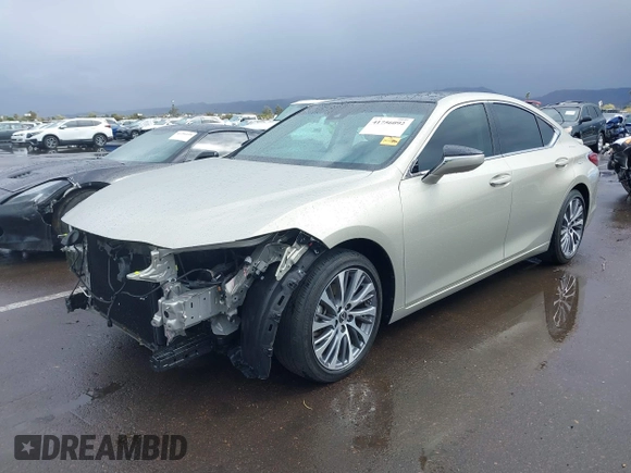 2021 Lexus ES with VIN 58ADZ1B15MU088713, listed as a IAAI auction lot 41756092 with 26,888 mi miles. Bid and sale history available at carsss.com. Image 18.