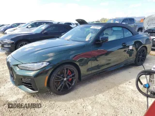 2024 BMW 4 Series M440i xDrive с VIN WBA63AT07RCP43301, выставлен на аукционе Copart как лот 73932904 с пробегом Не указан миль и Списание • Salvage title. История ставок и продаж доступна на DreamBid. Изображение 1.