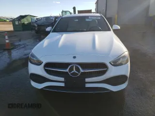 2024 Mercedes-Benz C 300 with VIN W1KAF4HBXRR164323, listed as a Copart auction lot 42512355 with 7,494 mi miles and Salvage Title. Bid and sale history available at DreamBid. Image 5.