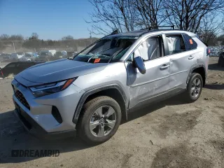 2024 Toyota RAV4 XLE with VIN 2T3P1RFV9RC473070, listed as a Copart auction lot 47891675 with 7,188 mi miles and Salvage Title. Bid and sale history available at DreamBid. Image 1.