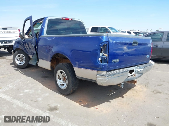 1997 Ford F-150 with VIN 1FTDF1722VKB97679, listed as a IAAI auction lot 41883923 with 211,640 mi miles and . Bid and sale history available at DreamBid. Image 3.