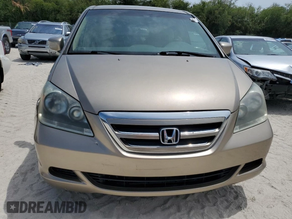 2006 Honda Odyssey EX with VIN 5FNRL38476B459124, listed as a Copart auction lot 76903724 with 94,270 mi miles and Salvage title. Bid and sale history available at DreamBid. Image 5.
