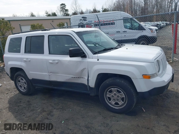 2015 Jeep Patriot Sport with VIN 1C4NJRBBXFD317811, listed as a IAAI auction lot 41579467 with 107,002 mi miles and . Bid and sale history available at carsss.com. Image 13.