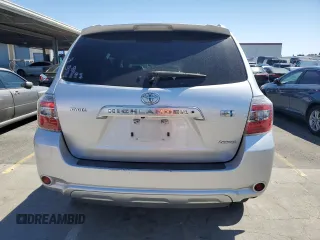 2008 Toyota Highlander Hybrid Limited with VIN JTEEW44A382009267, listed as a Copart auction lot 70055694 with 115,120 mi miles and Salvage Title. Bid and sale history available at carsss.com. Image 6.