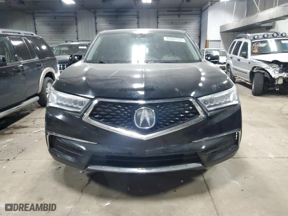 2017 Acura MDX w/Technology Pkg with VIN 5FRYD4H56HB011109, listed as a Copart auction lot 84087974 with 0 mi miles and Clean Title. Bid and sale history available at carsss.com. Image 5.